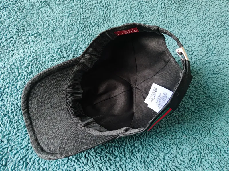 baseball cap met logoprint
