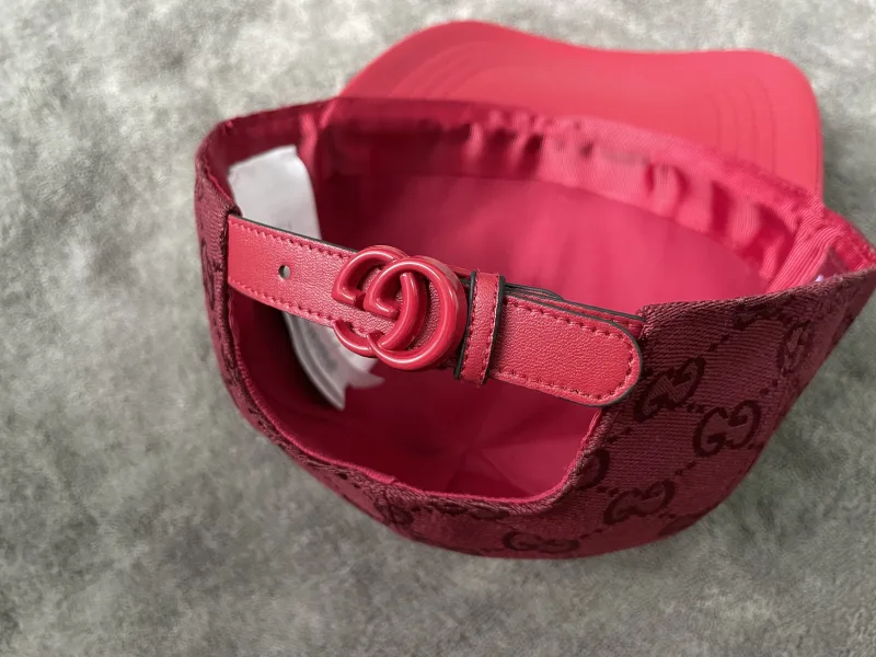 baseball cap met GG-patroon