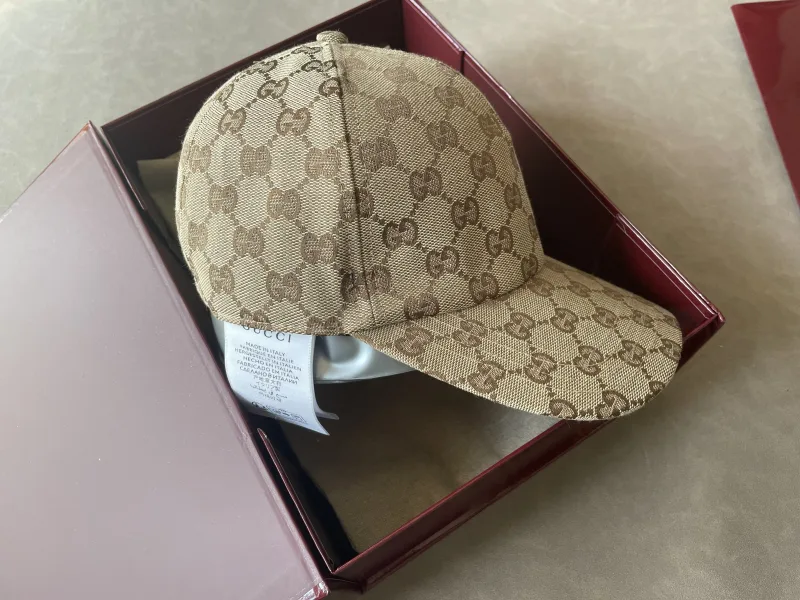 Baseball Cap Monogram Canvas
