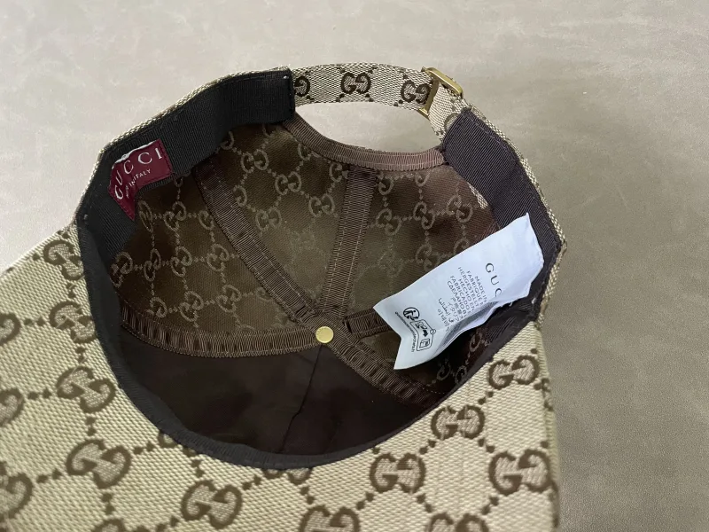 Baseball Cap GG Canvas