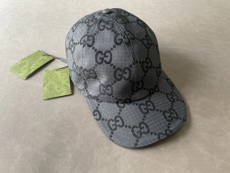 baseball cap met GG monogram