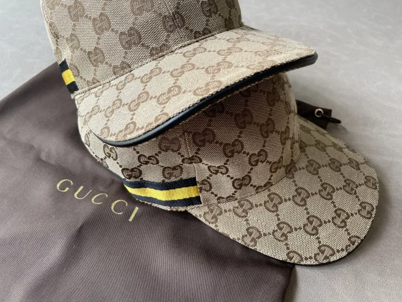 Baseball Cap GG Canvas
