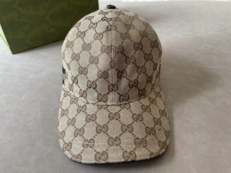 monogram baseball cap