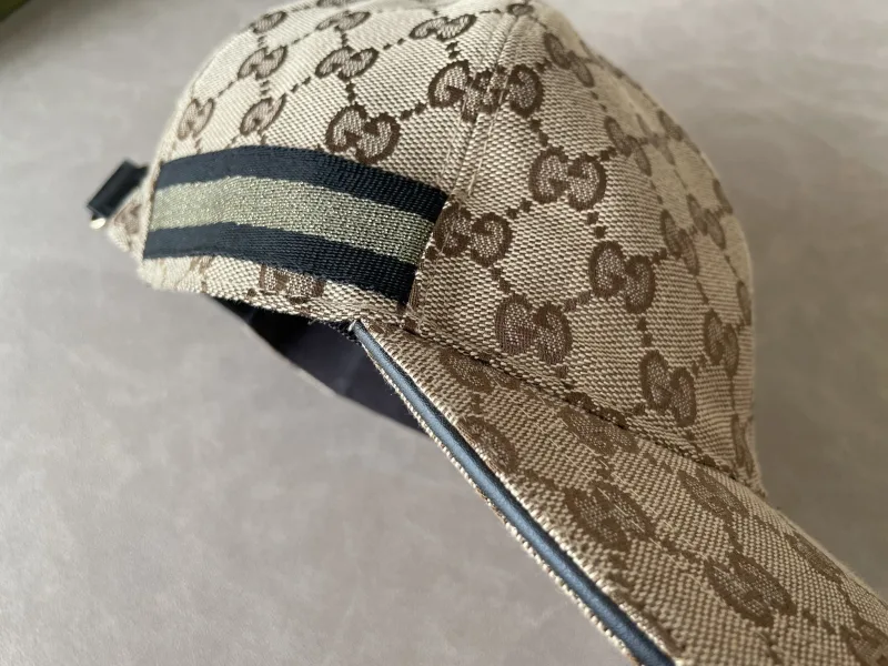 monogram baseball cap
