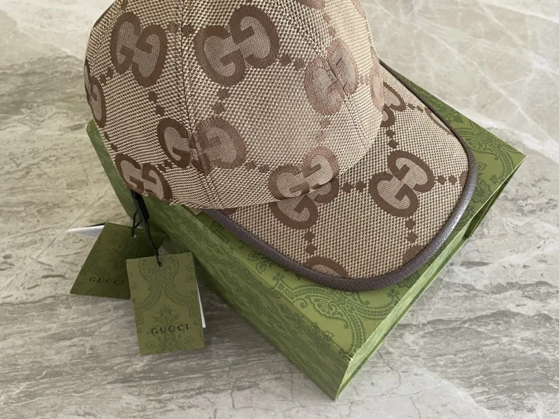 baseball cap met monogramprint