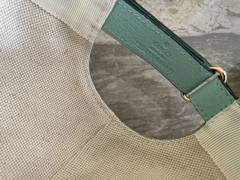 Baseballcap met GG-patroon