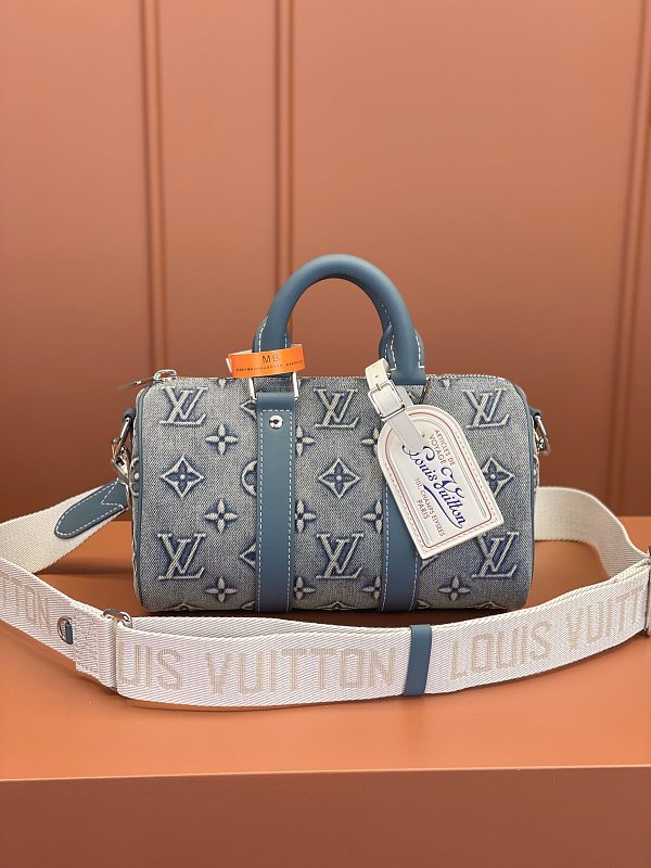 monogram messenger bag