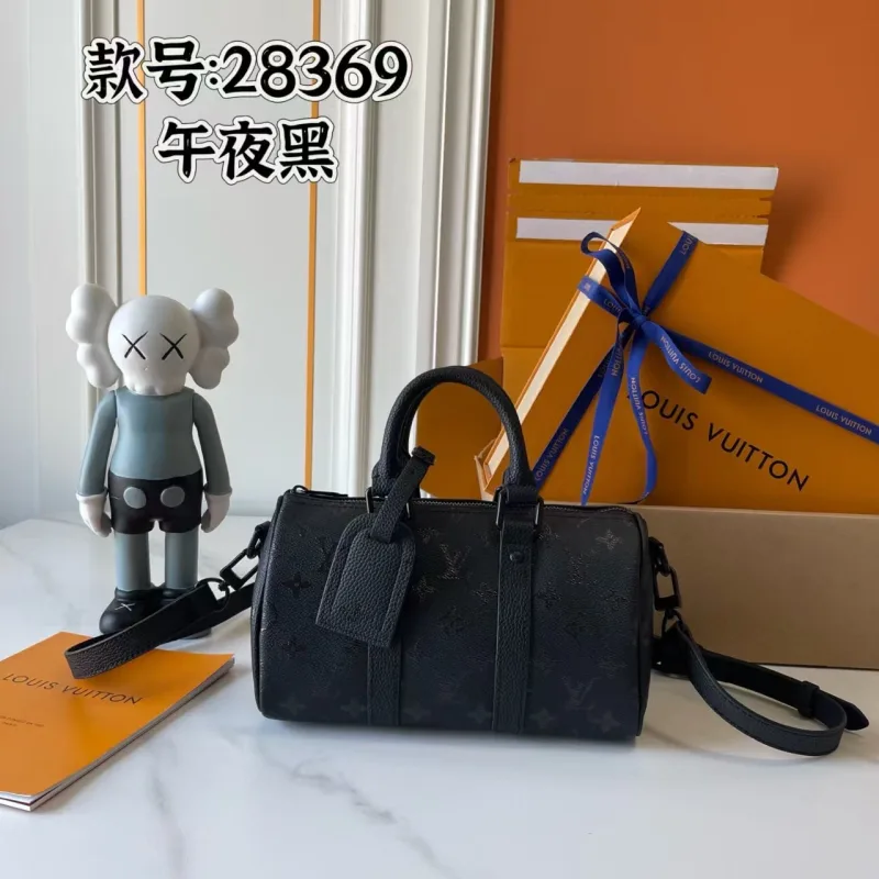 monogram messenger bag