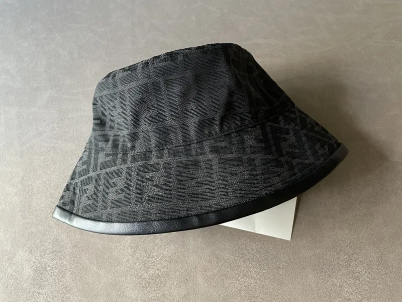 Bucket Hat met FF Patroon