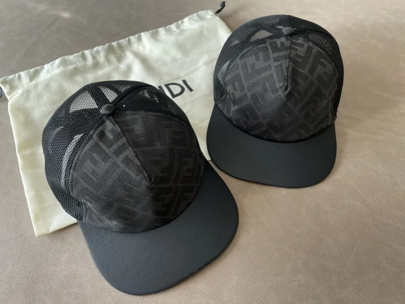 Baseball Cap Black FF Embossed