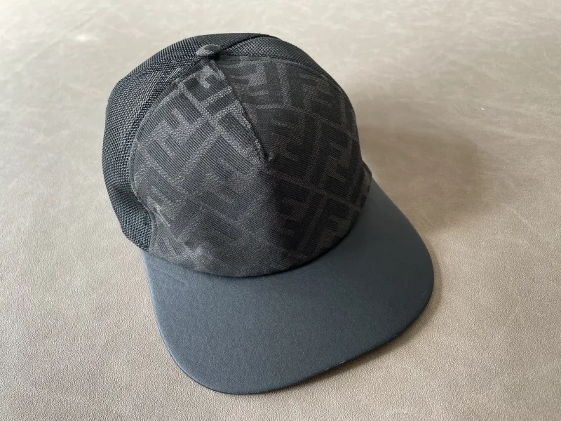 Baseball Cap Black FF Embossed