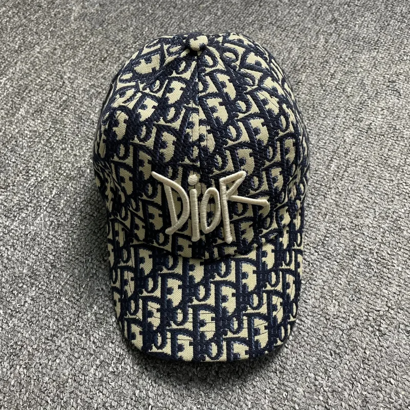 Baseball Cap met CD Monogram