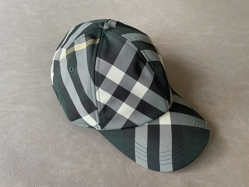 Signature Check Baseball Cap
