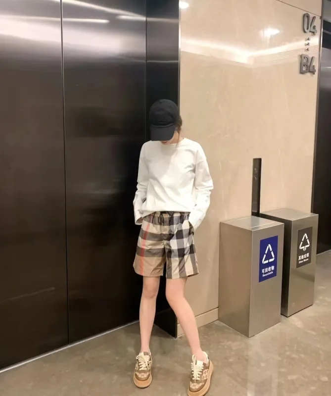 geruite zwemshorts