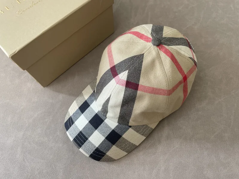 Checkered Baseball Cap