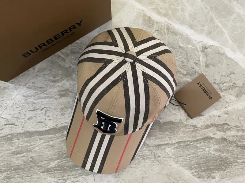 Striped Baseball Cap