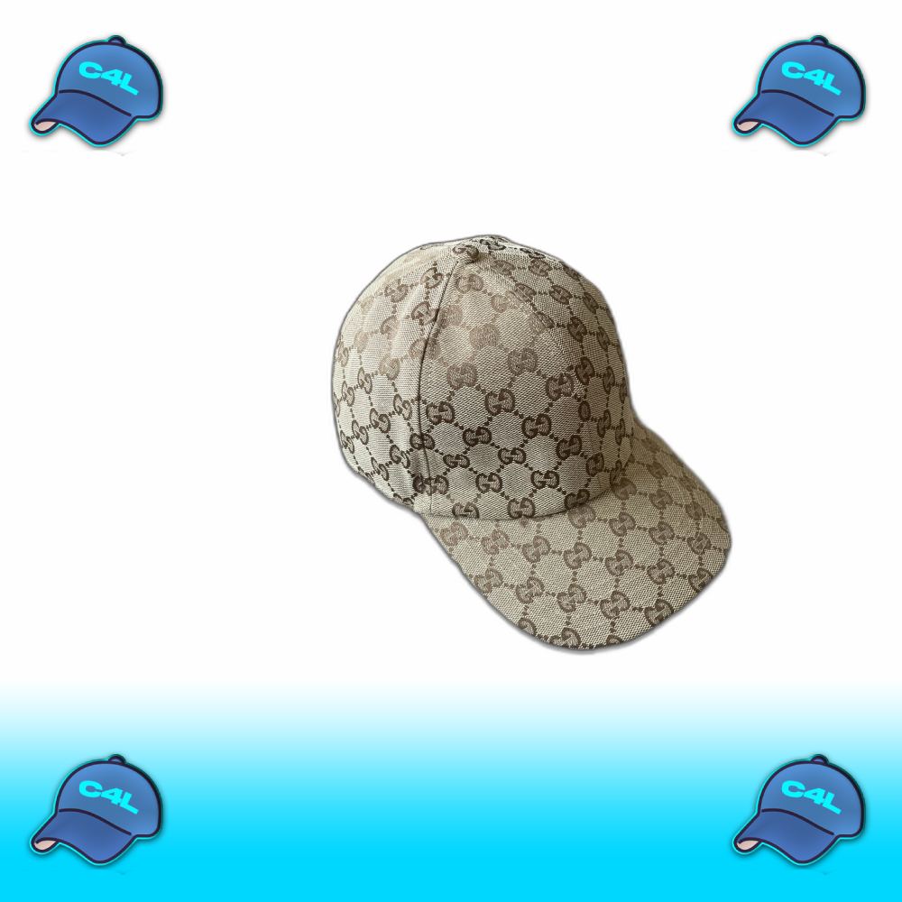 Baseball Cap Monogram Canvas