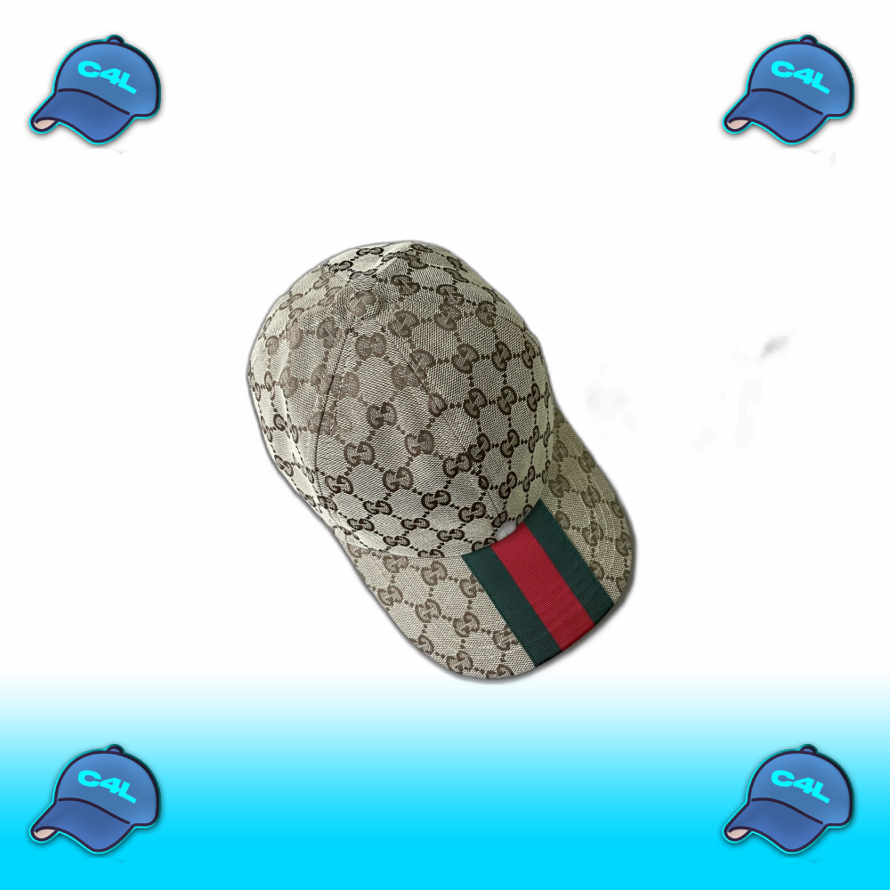 Baseball Cap GG Canvas