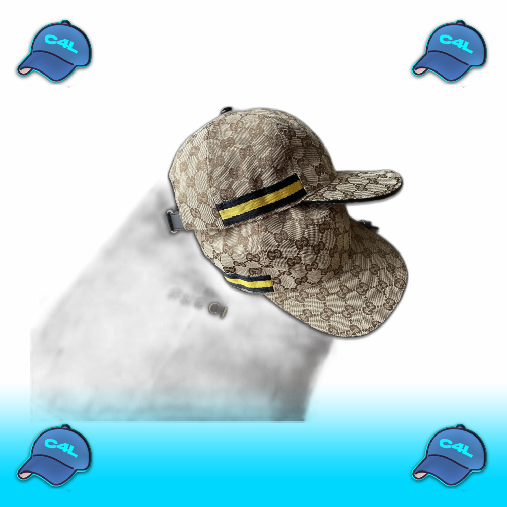 Baseball Cap GG Canvas