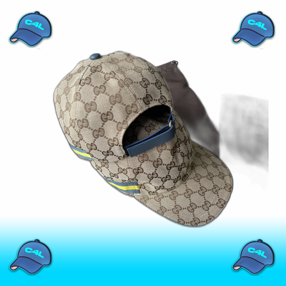 GG canvas baseball cap