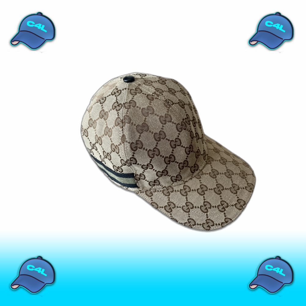monogram baseball cap