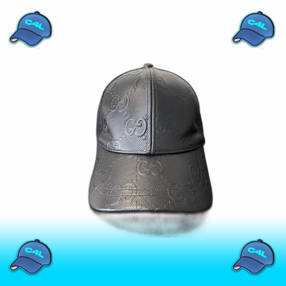 baseball cap met GG print