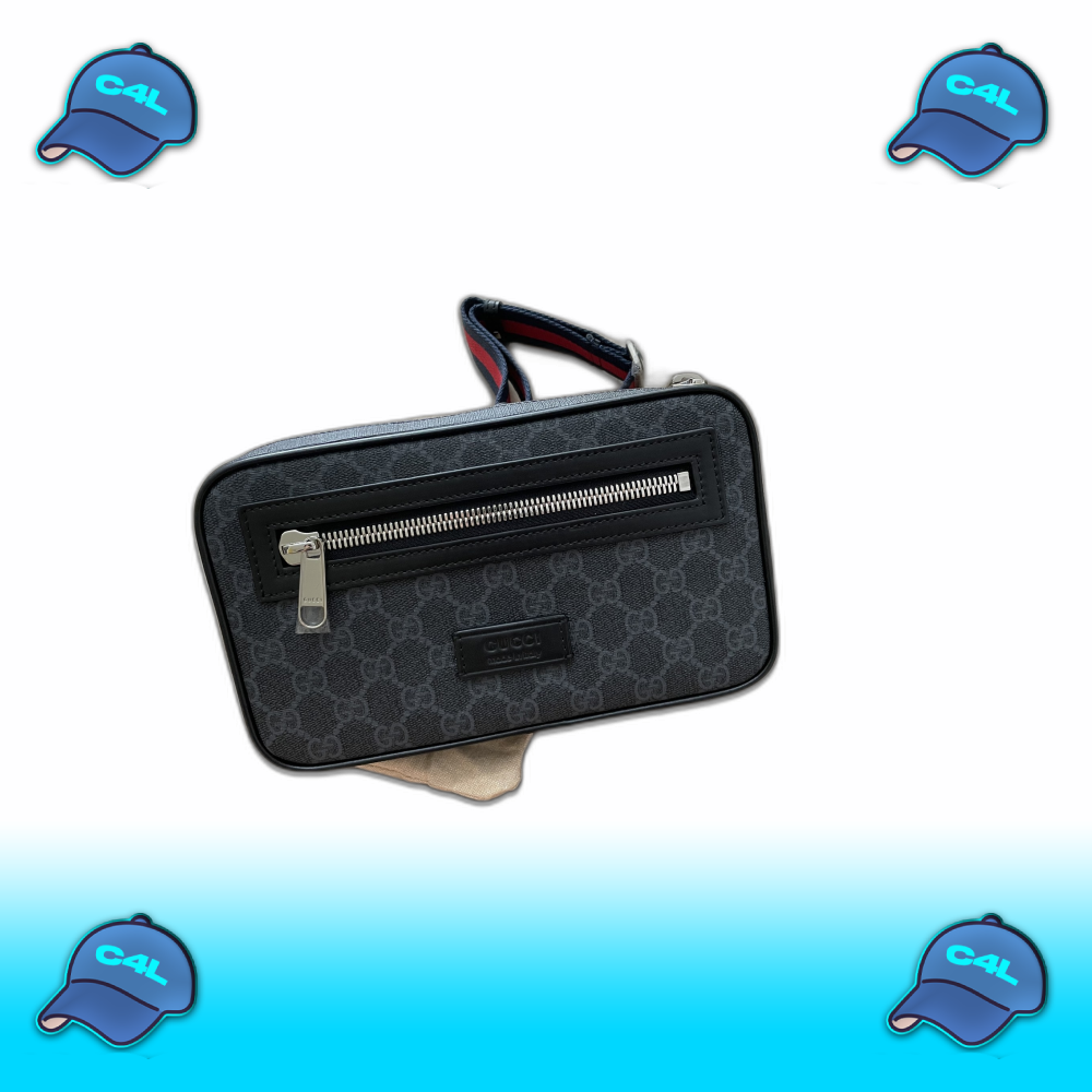 Duffle tas met G-monogram en gestreepte band in verschillende kleuren