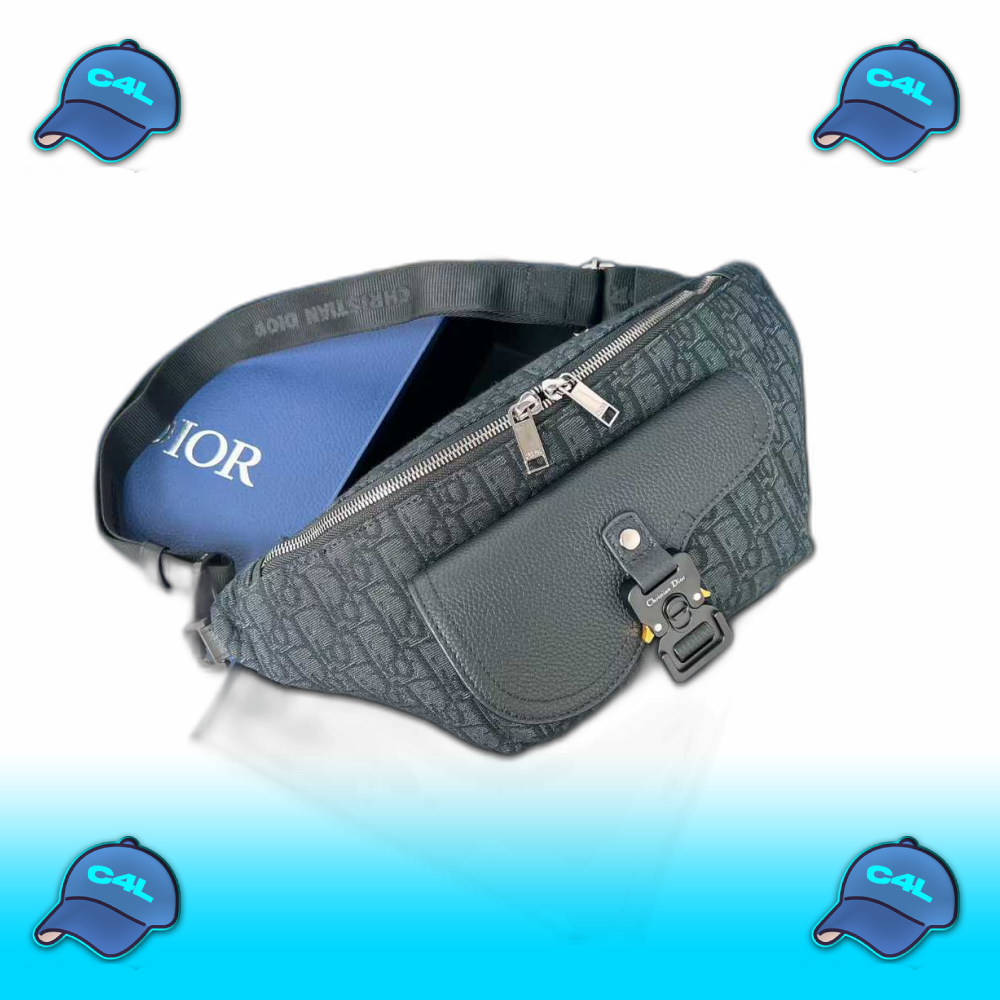 Bumbag met monogram patroon