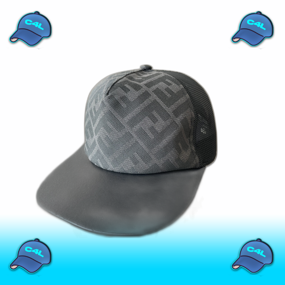Baseball Cap Black FF Embossed