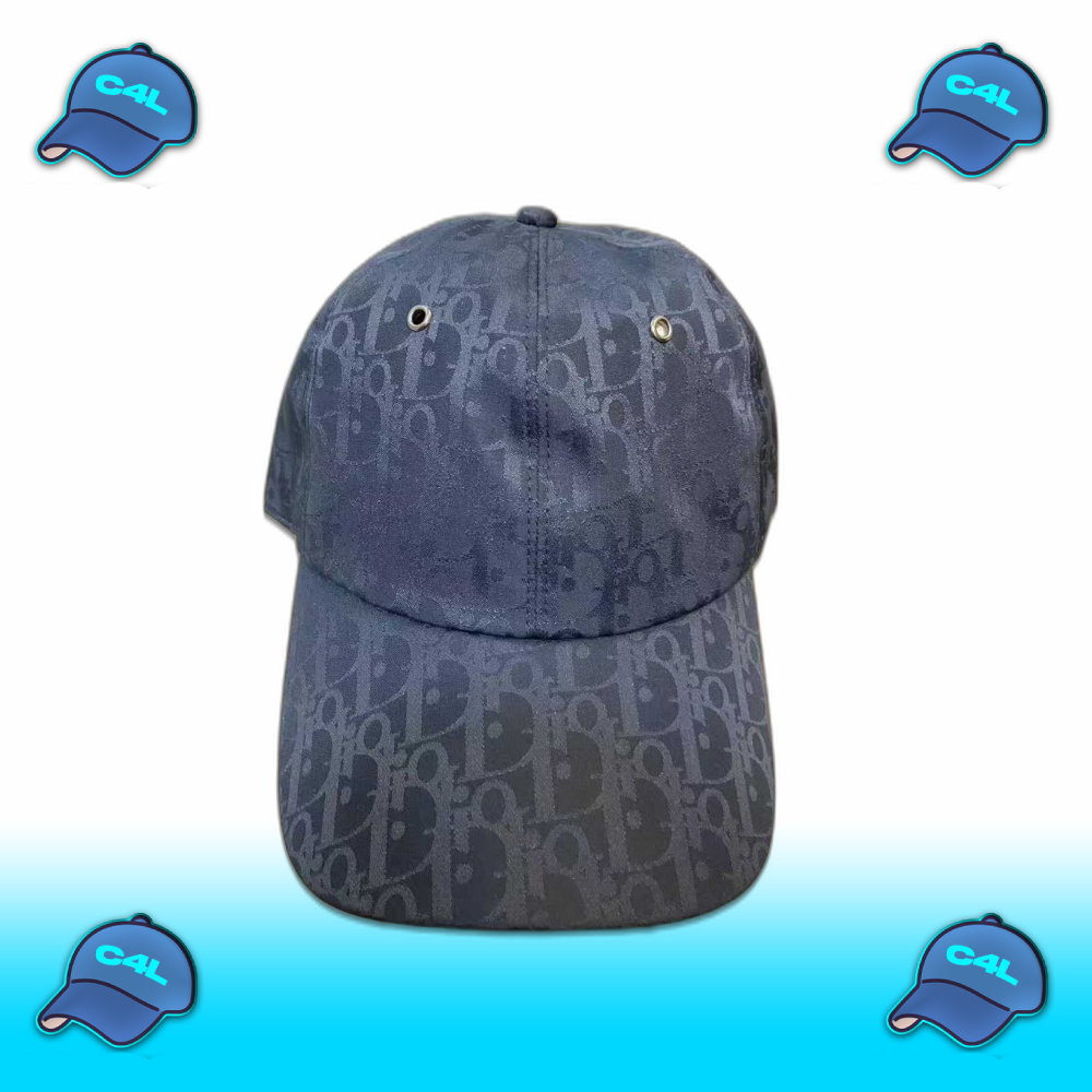 Cap zwart monogram
