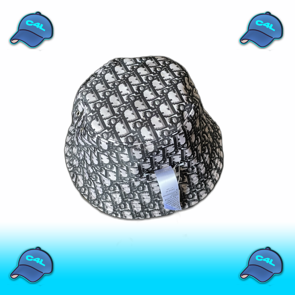 Bucket Hat Dubbelzijdig Met Monogram
