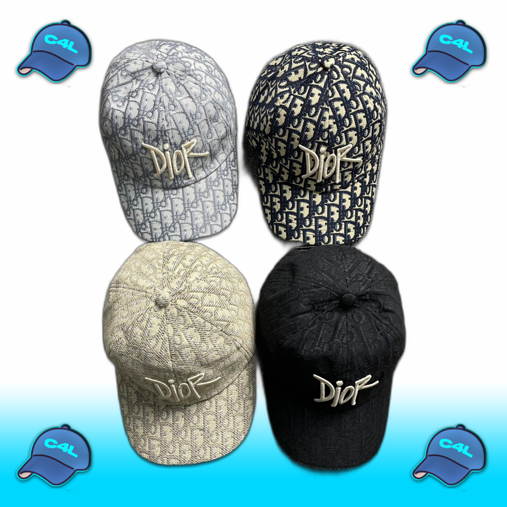 Baseball Cap met CD Monogram