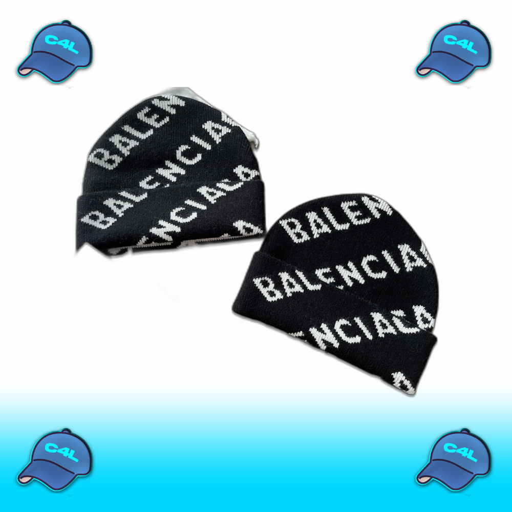 All-over logo beanie