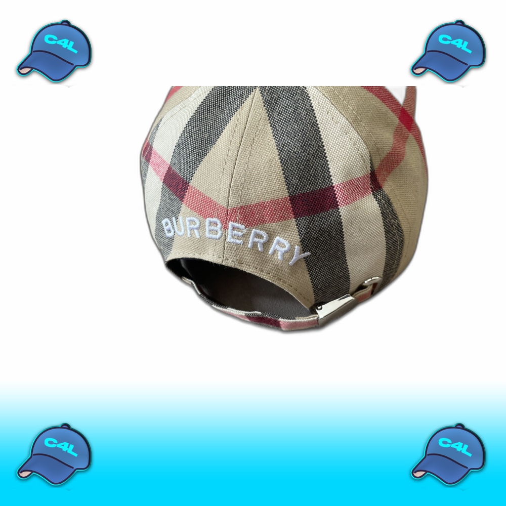 Checkered Baseball Cap
