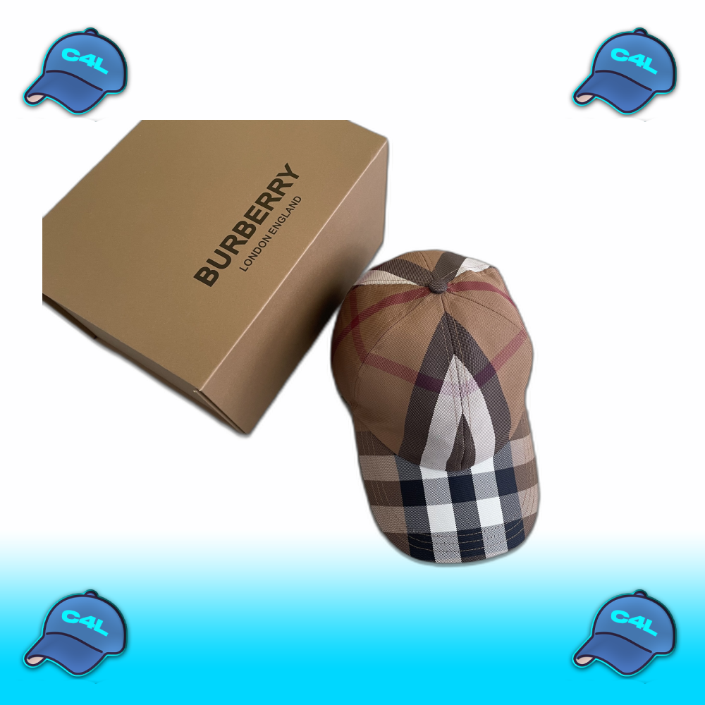 Baseball Cap Nova Check